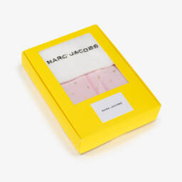 MARC JACOBS-Girls Pink Cotton Tracksuit Set | Childrensalon