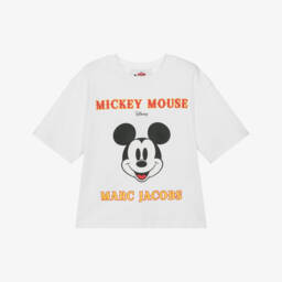 MARC JACOBS-Boys Black Wool Mickey Mouse Varsity Jacket | Childrensalon
