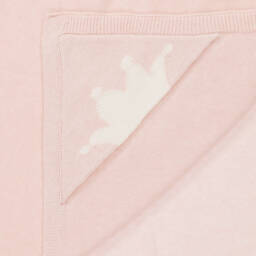 Marie-Chantal-Girls Pink Pima Cotton Babysuit Set  | Childrensalon