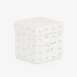 Marie-Chantal-Ivory Scented Angel Wing Candle (9cm) | Childrensalon