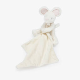 Marie-Chantal-Pale Blue Velour Babygrow & Comforter Gift Set | Childrensalon