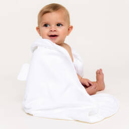 Marie-Chantal-White Angel Wings Bath Time Gift Set | Childrensalon