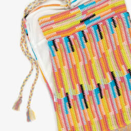 Marlo Kids-Girls Multicolour Crochet Mini Dress | Childrensalon