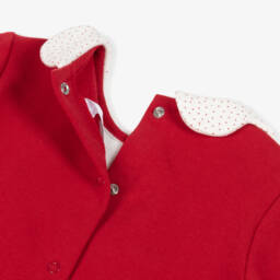 Mayoral Для новорожденных-Baby Girls Red Cotton Jersey Leggings Set | Childrensalon