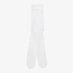 Mayoral Newborn-Baby Girls White Tights | Childrensalon