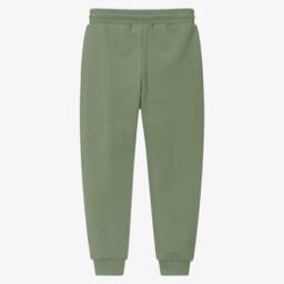 Mayoral-Boys Green Jersey Joggers | Childrensalon