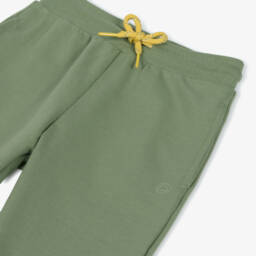 Mayoral-Boys Green Jersey Joggers | Childrensalon