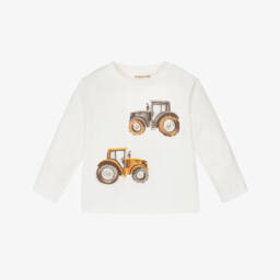 Mayoral-Boys Green Needlecord Drawstring Trousers | Childrensalon