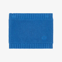 Mayoral-Снуд синий хлопковый в рубчик | Childrensalon