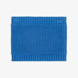 Mayoral-Снуд синий хлопковый в рубчик | Childrensalon