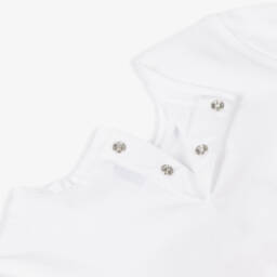 Mayoral-Girls Pink & Blue Cotton Leggings Set | Childrensalon