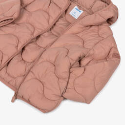 Mayoral-Куртка пуховик стеганая розовая для девочек | Childrensalon