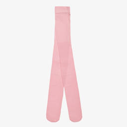 Mayoral-Girls Pink Plumeti Dot Tights | Childrensalon
