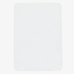 Mayoral Newborn-مفرش تغيير بطبعة سفاري لون أزرق وعاجي (76 سم) | Childrensalon