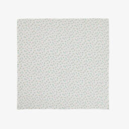 Mayoral Newborn-Ivory Floral Swaddle (114cm) | Childrensalon