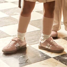 Mayoral-Pink T-Toe Style Trainers | Childrensalon