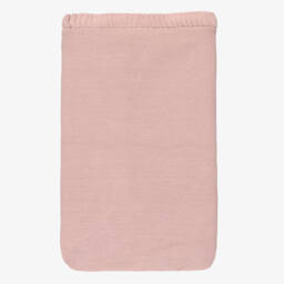 Mebi-Girls Pink Knitted Nest with Faux Fur Lining (62cm) | Childrensalon