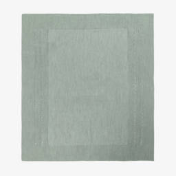 Mebi-Green Knitted Baby Blanket (93cm) | Childrensalon