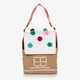 Meri Meri-حقيبة جينجر بريد هاوس لون بيج للبنات (22 سم) | Childrensalon