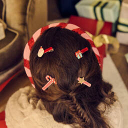 Meri Meri-مشبك شعر احتفالي للبنات (عدد 8) | Childrensalon