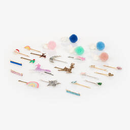 Meri Meri-تقويم عد تنازلي واكسسوارات شعر للبنات (23 سم) | Childrensalon