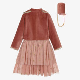 Meri Meri-زي جند كسارة البندق لون زهري للبنات | Childrensalon