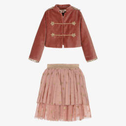 Meri Meri-زي جند كسارة البندق لون زهري للبنات | Childrensalon