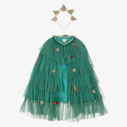 Meri Meri-زي شجرة كريسماس تول لون أخضر | Childrensalon