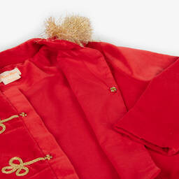 Meri Meri-زي تنكري عازف الطبول الصغير لون أحمر للأولاد | Childrensalon