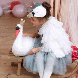 Meri Meri-White Swan Cape Costume | Childrensalon