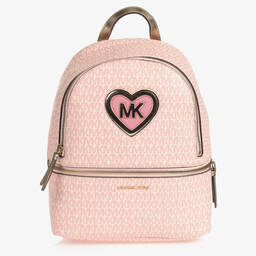 Michael Kors Kids-Girls MK Logo Backpack (29cm) | Childrensalon