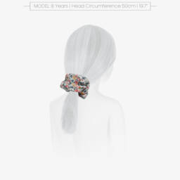 Milledeux-ربطة شعر بطبعة ورود ليبرتي لون أزرق للبنات | Childrensalon