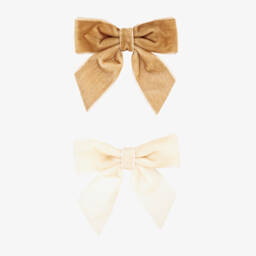 Coeur by Childrensalon-Girls White Ponte Dress With Floral Embroidery | Childrensalon