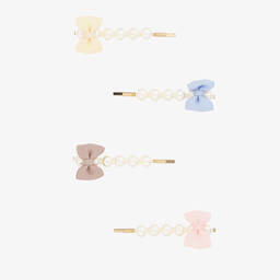 Coeur by Childrensalon-Girls Ivory & Pink Floral Tulle Skirt Set | Childrensalon