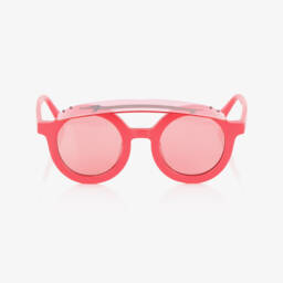 Mini Rodini-نظارات شمسية فايزر لون زهري للبنات | Childrensalon
