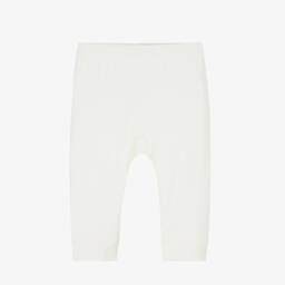 Minymo-Ivory Bamboo Baby Leggings | Childrensalon