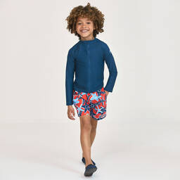 Mitty James-توب سباحة واقي من الشمس لون كحلي (+UPF 50) | Childrensalon