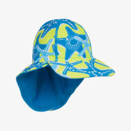 قبعة سباحة بطبعة نجم البحر للأولاد (عامل حماية 50+)