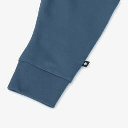 Molo-Blue Organic Cotton Jersey Joggers | Childrensalon