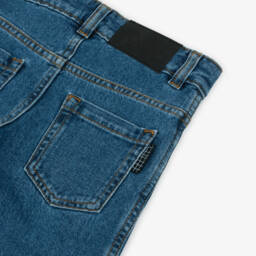 Molo-جينز دنيم بقصة واسعة لون أزرق للأولاد | Childrensalon