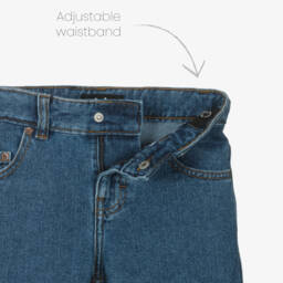 Molo-جينز دنيم بقصة واسعة لون أزرق للأولاد | Childrensalon