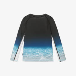 Molo-Boys Blue Ocean Sun Protective Top (UPF50+) | Childrensalon