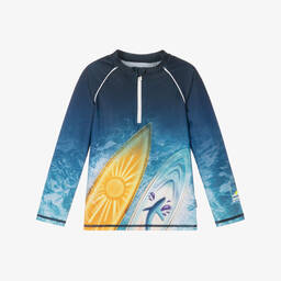 Molo-توب سباحة واقي من الشمس لون أزرق للأولاد (UPF50+) | Childrensalon