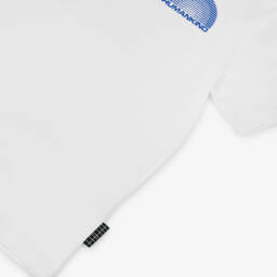 Molo-Boys White Organic Cotton Humankind T-Shirt | Childrensalon