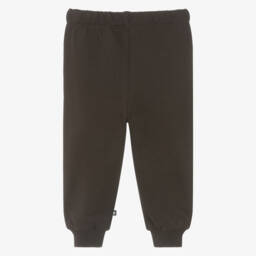 Molo-Brown Organic Cotton Teddy Bear Joggers | Childrensalon