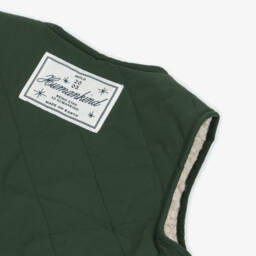 Molo-جيليه بوجهين مبطن لون أخضر وعاجي للبنات | Childrensalon