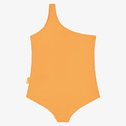 Molo-مايوه بقصة غير متماثلة لون برتقالي (+UPF50) | Childrensalon