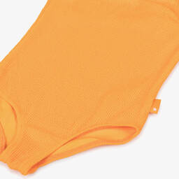 Molo-مايوه بقصة غير متماثلة لون برتقالي (+UPF50) | Childrensalon