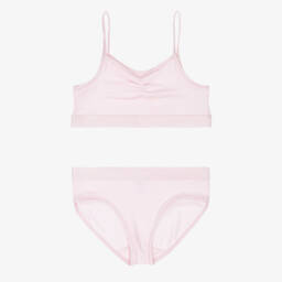 Molo-Girls Pink Eco Vero Underwear Set | Childrensalon