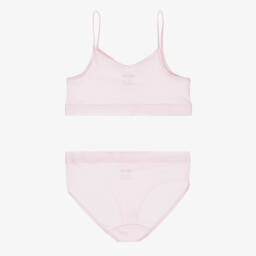 Molo-Girls Pink Eco Vero Underwear Set | Childrensalon